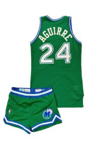 1987-88 Mark Aguirre Dallas Mavericks Game-Used Uniform