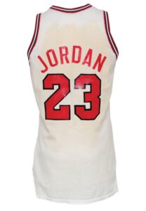 1987-88 Michael Jordan Chicago Bulls Game-Used Home Jersey