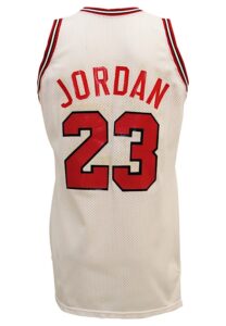 1987-88 Michael Jordan Chicago Bulls Game-Used Home Uniform