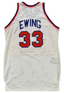 1987-88 Patrick Ewing NY Knicks Game-Used Jersey