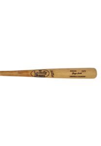 1987-89 George Brett KC Royals Model Bat with Attributed Game-Use to Bo Jackson