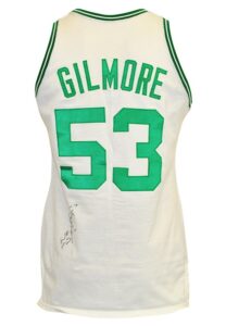 1987 Artis Gilmore Boston Celtics Game-Used & Autographed Home Jersey