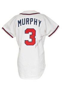 1987 Dale Murphy Atlanta Braves Game-Used & Autographed Home Jersey