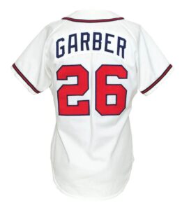 1987 Gene Garber Atlanta Braves Game-Used Home Jersey