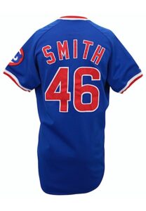 1987 Lee Smith Chicago Cubs Game-Used Jersey