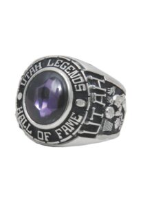 1987 Merv Jackson Utah Stars Legends HOF Ring