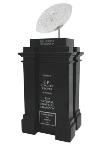 1987 Miami Hurricanes National Champions Mini-Trophy