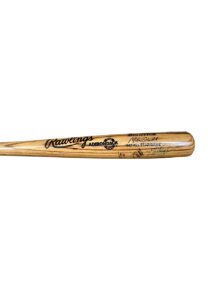 1987 Mike Schmidt Philadelphia Phillies All-Star Game-Used & Signed Bat