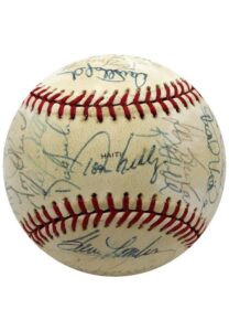 1987 Minnesota Twins Team-Signed OWS Baseball