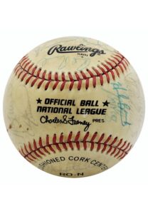 1987 National League All-Stars Team-Signed ONL Baseball