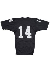 1987 Rick Goltz Los Angeles Raiders Game-Used Home Jersey