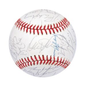 1987 St. Louis Cardinals NL Championship Team & 1988 NY Mets Team Autographed Baseballs