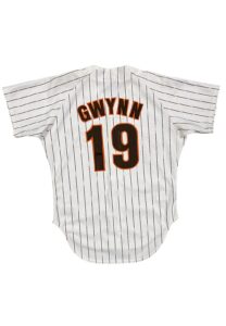 1987 Tony Gwynn SD Padres Game-Used & Signed Home Jersey