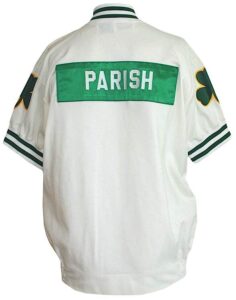 1988-1989 Robert Parish Boston Celtics Worn Warm-Up Uniform