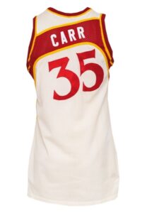 1988-89 Antoine Carr Atlanta Hawks Game-Used Home Jersey