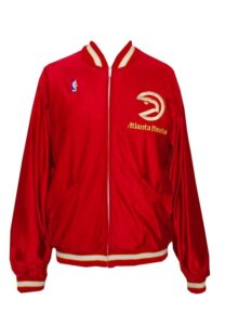 1988-89 Atlanta Hawks Worn Warm-Up Jacket