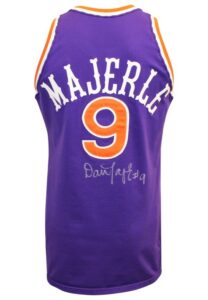 1988-89 Dan Majerle Phoenix Suns Game-Used & Autographed Rookie Road Uniform (2)(JSA • Great Use)