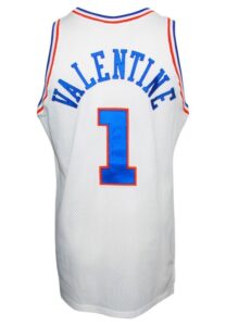 1988-89 Darnell Valentine Cleveland Cavaliers Game-Used Home Jersey & Worn Warm-Up Suit