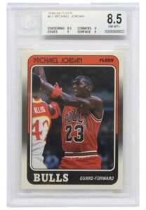 1988-89 Fleer Michael Jordan #17