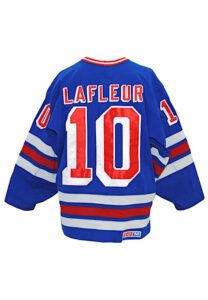 1988-89 Guy Lafleur New York Rangers Game-Used Home Jersey