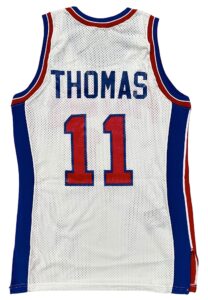 1988-89 Isiah Thomas Detroit Pistons Game-Used Jersey