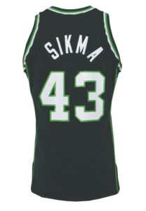 1988-89 Jack Sikma Milwaukee Bucks Game-Used & Autographed Road Jersey