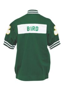 1988-89 Larry Bird Boston Celtics Worn Road Warm-Up Jacket 