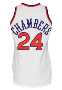 1988-89 Tom Chambers Phoenix Suns Game-Used Home Jersey