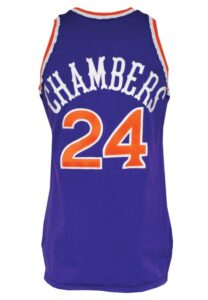 1988-89 Tom Chambers Phoenix Suns Game-Used Road Jersey