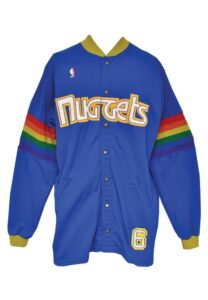 1988-89 Walter Davis Denver Nuggets Worn Warm-Up Suit