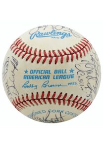 1988 American League All-Stars Team-Signed OAL Baseball