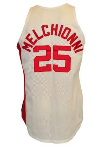 1988 Bill Melchionni New Jersey Nets ABA Team-Issued Home Jersey