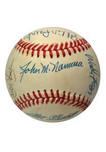 1988 Boston Red Sox Team-Signed Baseball