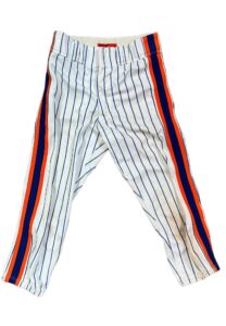 1988 Bud Harrelson New York Mets Coaches-Worn Pants