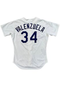 1988 Fernando Valenzuela LA Dodgers Game Used & Autographed Jersey