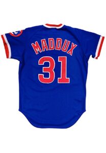 1988 Greg Maddux Chicago Cubs Game-Used & Signed Jersey