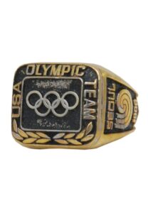 1988 Kelly Garrison-Steves U.S. Gymnastics Olympic Team Ring