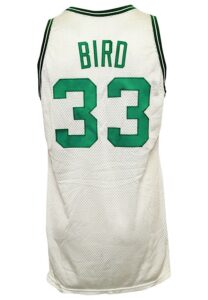 1988 Larry Bird Boston Celtics Game-Used NBA Playoff Jersey