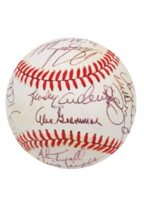 1988 MLB/Japan All-Star Game Signed Baseball