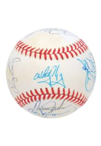 1988 National League All-Star Team Autographed Baseball