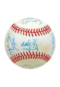 1988 National League All-Star Team Autographed Baseball