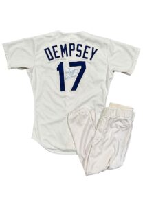 1988 Rick Dempsey LA Dodgers Game-Used & Autographed Uniform