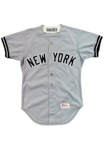 1988 Ron Guidry NY Yankees Game-Used Jersey