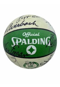 1989-90 Boston Celtics Team-Signed Spalding Basketball