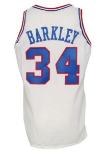 1989-90 Charles Barkley Philadelphia 76ers Game-Used & Autographed Home Uniform