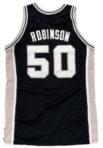 1989-90 David Robinson Rookie San Antonio Spurs Game-Used Road Jersey