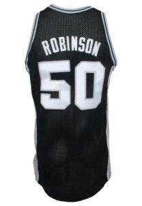 1989-90 David Robinson Rookie San Antonio Spurs Game-Used Road Jersey