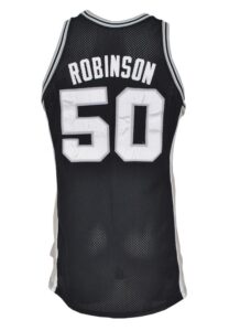 1989-90 David Robinson Rookie San Antonio Spurs Game-Used Road Jersey