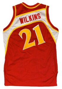 1989-90 Dominique Wilkins Atlanta Hawks Game-Used Jersey