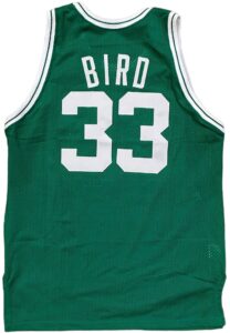 1989-90 Larry Bird Boston Celtics Game-Used Road Jersey